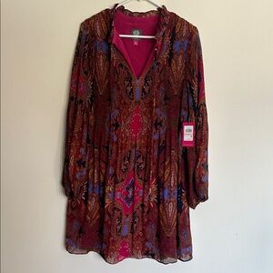 Vince Camuto Elegant Multicolor Dress